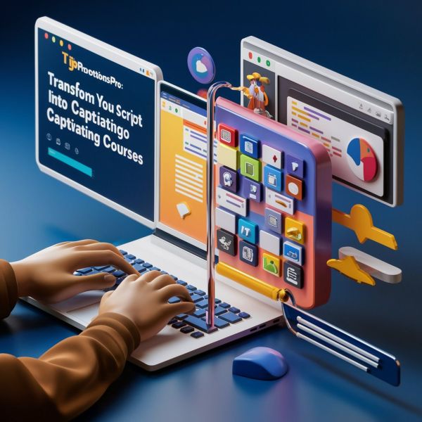 Transform Your Knowledge into Captivating Video Course creation